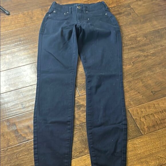 Aeropostale Navy Blue High Rise Curvy Jegging, size 00 LONG - Picture 1 of 6